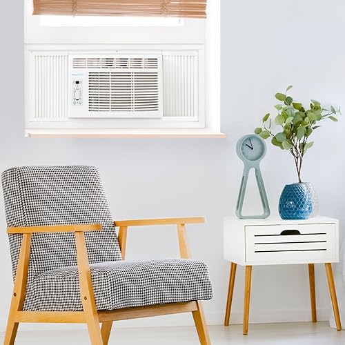 Miniatura 3 de Keystone - Aire acondicionado de ventana de 12.000 BTU Star, control remoto Follow Me, modo de ahorro de energía, temporizador, reinicio automático,