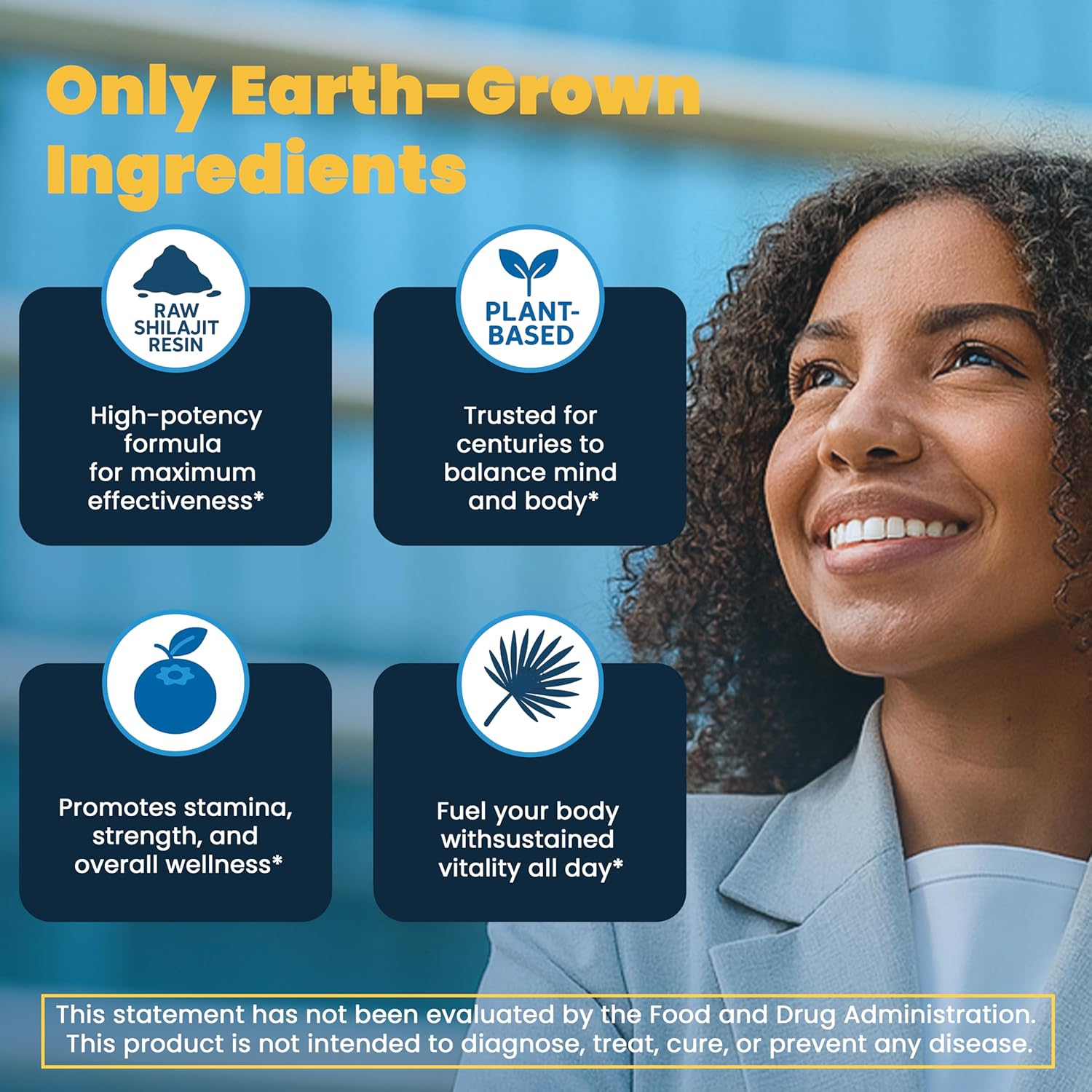 Shilajit Gummies – 1500 mg Himalayan Shilajit for Men Energy & Stamina – Pure Fulvic Acid Complex – Organic, Vegan, Non-GMO, Sugar-Free Supplement for Strength & Vitality - Image 7