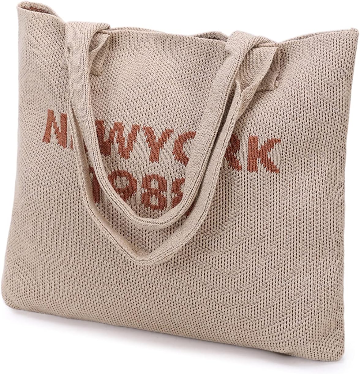 ENBEI Women's tote bags aesthetic Shoulder Handbags Hand crocheted Bags large Shoulder Shopping Bag large satchel cute Bag - Image 5