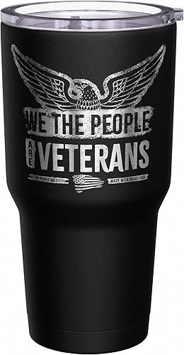 Vista 236 de We The People Holsters - Vaso térmico de 30 onzas, Únete o Muere, Negro
