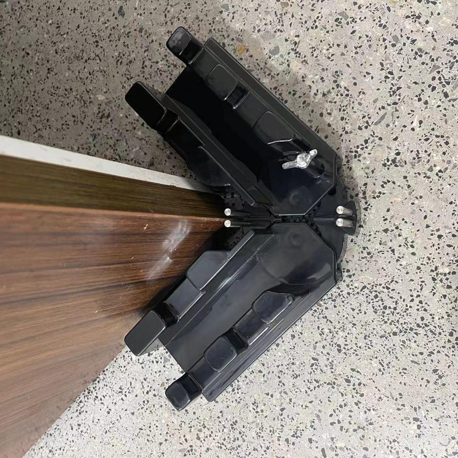 Bevel and Mitre Box 2-in-1 for Precise Baseboards Cutting Crafts Accessories-image-21