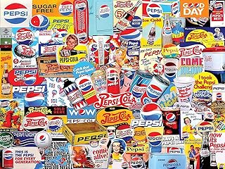 White Mountain Puzzles Pepsi, 500 Piece Jigsaw Puzzle
