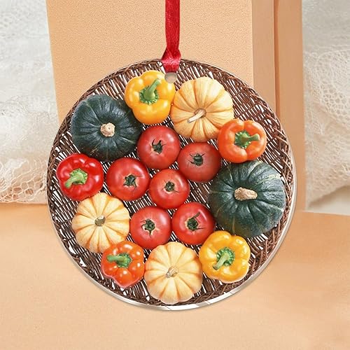 Vista 94 de Grill Master Meat Kebab Adorno de Navidad Deliciosa Comida Sabrosa Hornear Mariposa Árbol de Navidad Adorno Recuerdo Fruta Hamburgo Papas Fritas