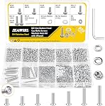 M3 Nuts and Bolts Set, 478 Pcs Hex Socket Head Cap Screws, 304 Stainless Steel Bolts and Nuts Assortment Kit for Repair and DIY, Machine Screws with Wrench
