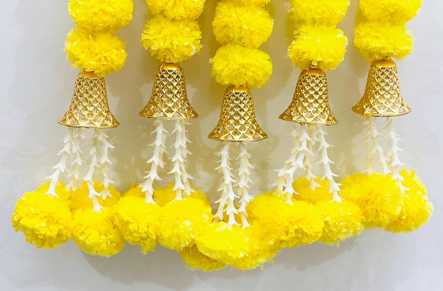 Buy SPHINX Artificial Marigold Fluffy Flowers Garlands for Decoration