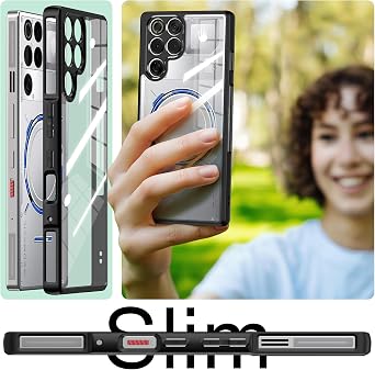 Foluu Clear Case for ZTE Nubia Red Magic 11 Pro Case/11 Pro+/11S Pro/11S Pro+, [Not Yellowing] [Military Drop Protection] Shockproof Protective Slim Thin Cover for Red Magic 11 Pro 2025