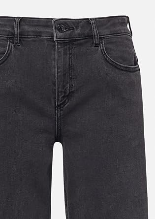 Comma Elasticated jeans with wide leg