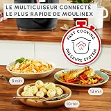 Moulinex Cookeo Wi-Fi with Extra Crisp, Multicooker, 14 Cooking Modes, Pressure Cooking, Air Fryer, Easy Step-by-Step Recipes, CE96X8F0 - 4