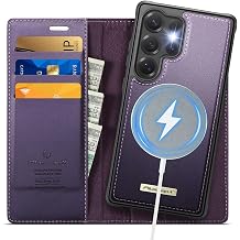 for Samsung Galaxy S26 Ultra 2in1 Detachable Wallet Case, Purple