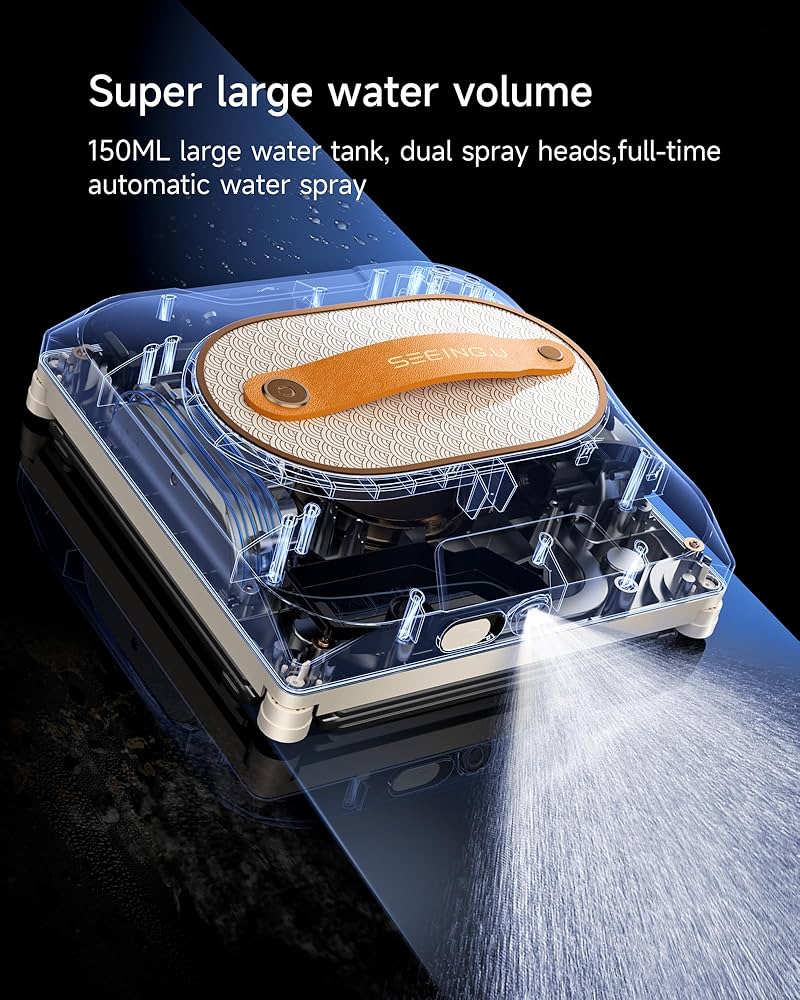 【新品】SEEINGU ウィンドウクリーニングロボット 本体 Amazon.com - SEEING.U Window Cleaning Robot, Window Cleaner Robot