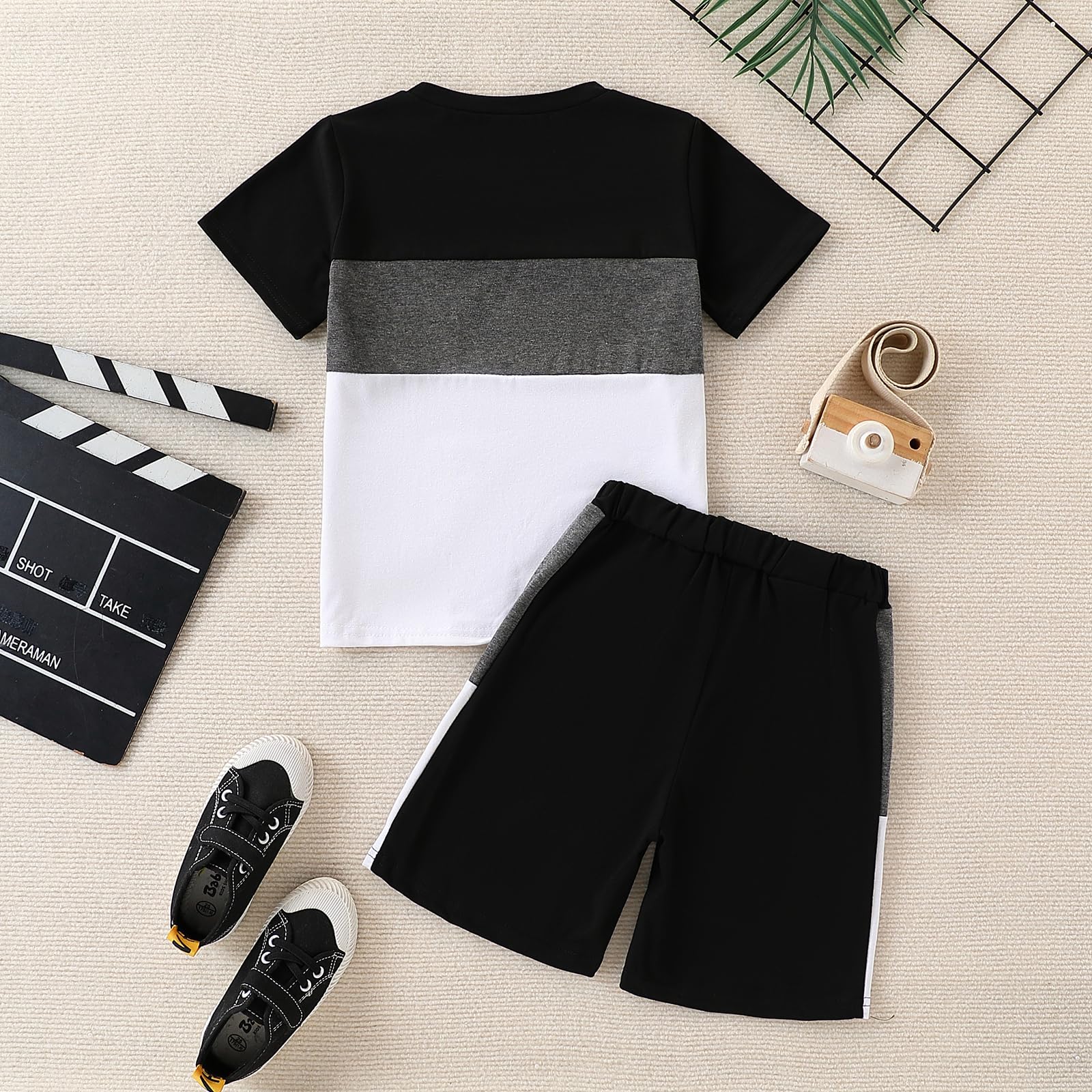Snapklik.com : Vitalique Size 7 8 Youth Teen Boys Clothes 2 Pcs Short ...