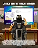 Hbada E3 Pro Édition 2026 Fauteuil de Bureau Ergonomique, Support Lombaire Dynamique 3 Zones, Accoudoirs 720°, Certifié IGR/BIFMA, Idéal Mal de Dos & Télétravail (Noir, avec Repose-Pieds) - 7