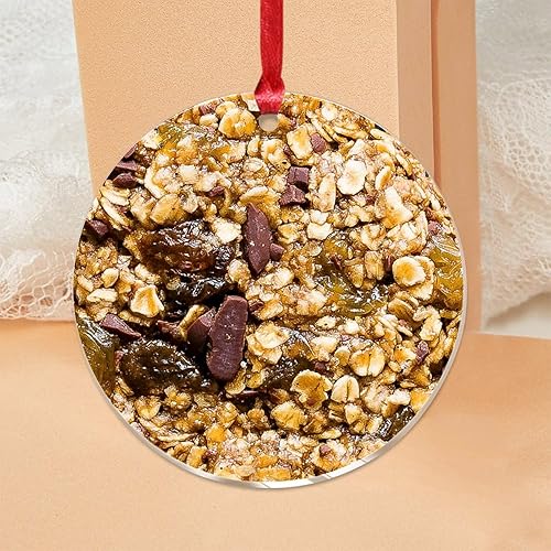 Vista 10 de Grill Master Meat Kebab Adorno de Navidad Deliciosa Comida Sabrosa Hornear Mariposa Árbol de Navidad Adorno Recuerdo Fruta Hamburgo Papas Fritas