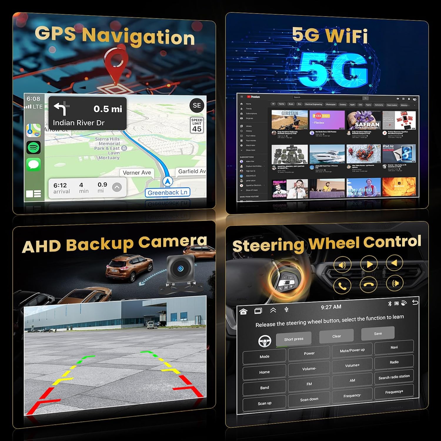 【おまとめ　2点】 8コア 4+64GB ヒュンダイ エラントラ 2014-2016 Android 15 カー