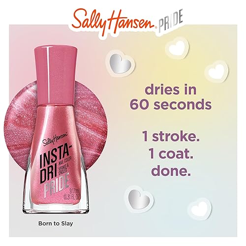 Vista 31 de Sally Hansen - Esmalte para uñas Insta-Dri Fast and Fucsia de la colección City Chic en color fucsia, 0,31 onzas líquidas 218 Fast Mauver