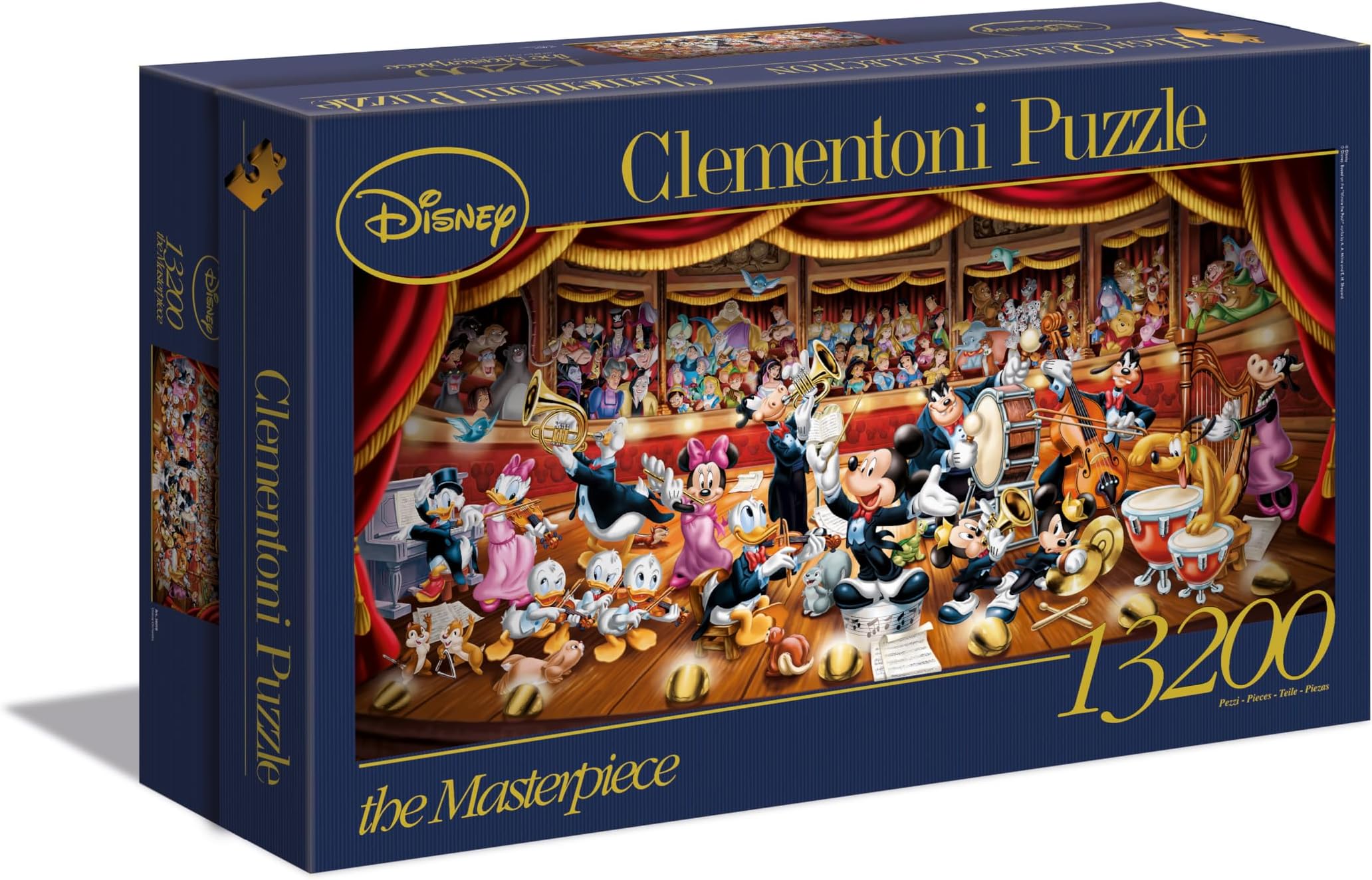 Clementoni puzzle disney orchestra 13200 pieces, multicolor, 38010.7