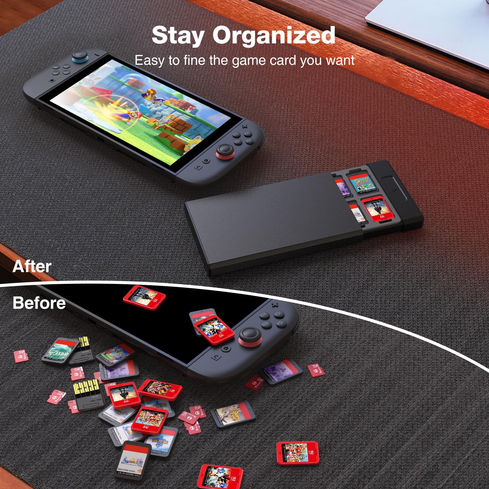 Nintendo Switch HARD EDGE Amazon.com: HEIYING Switch Game Card Case for Nintendo Switch 2