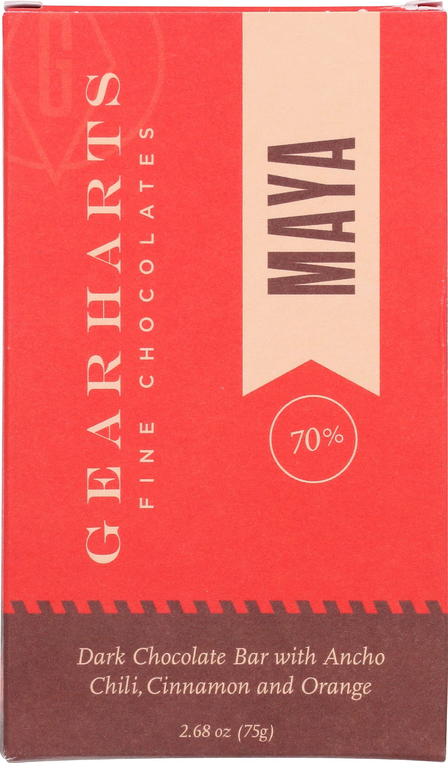 GEARHARTS Bar Chocolate Maya, 2.68 OZ
