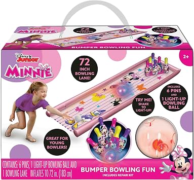 Hedstrom Bumper Bowling - Minnie Mouse