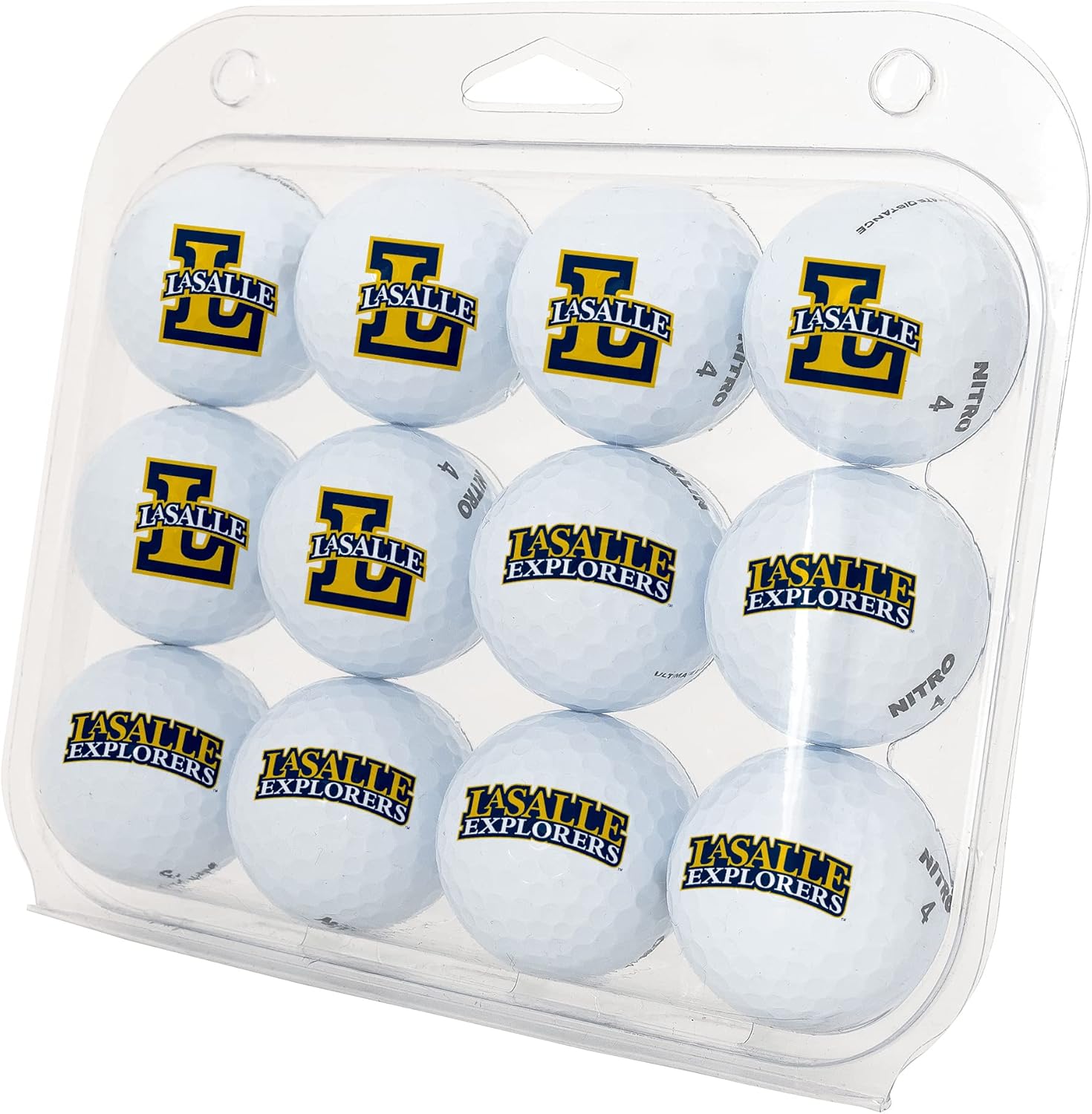Desert Cactus La Salle University Golf Balls 12 Pack – LSU Explorers Full Color Dozen – Officially Licensed Sport Team Accessory