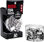 ACCO 2-Inch Large Binder Clips, 1 Box, 12 Clips/Box, Black (A7072100B)