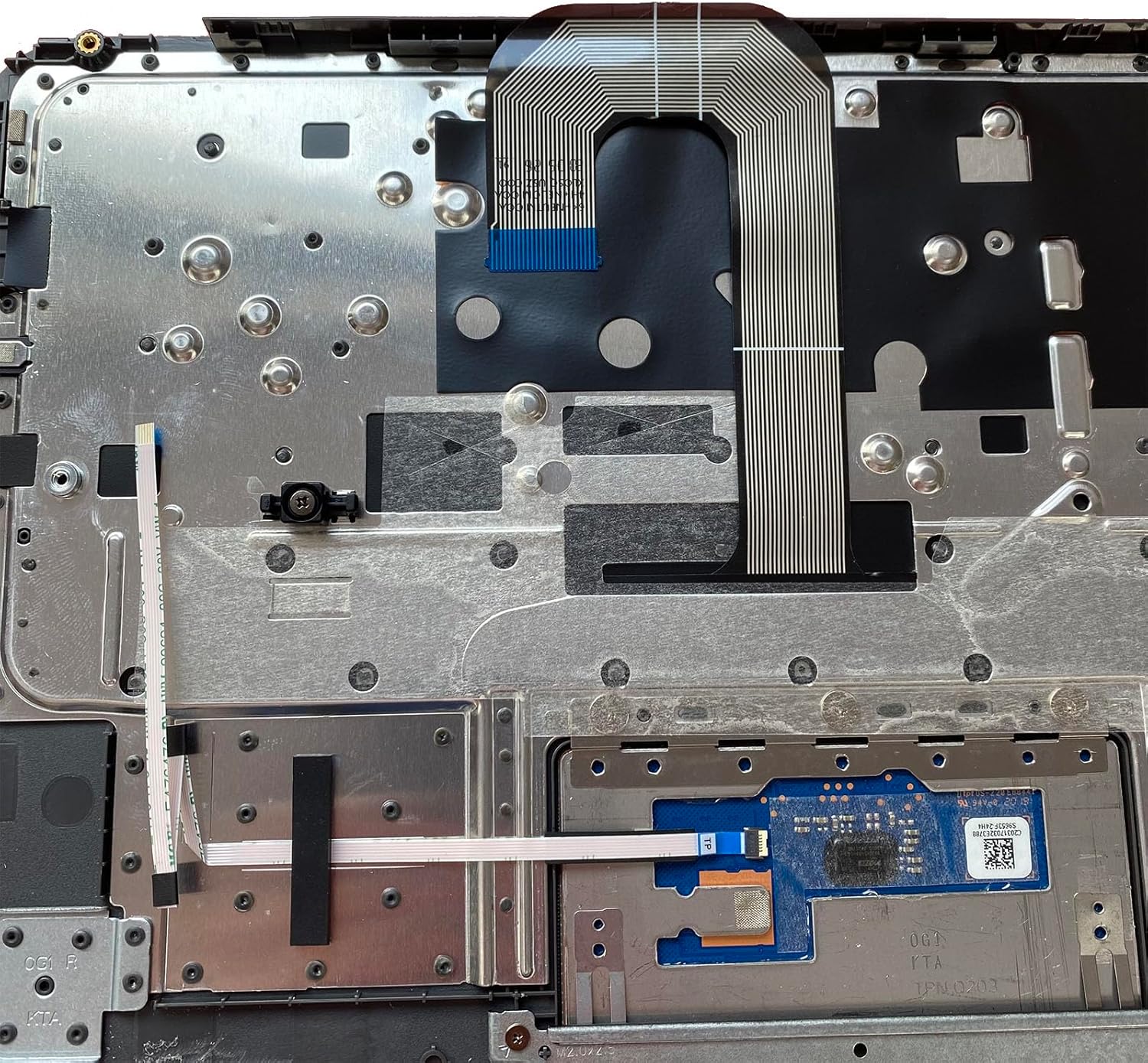 Replacement for HP Chromebook 11A G6 EE Laptop Upper Top Cover Case Palmrest Keyboard Touchpad Assembly Part L92224-001 L52192-001