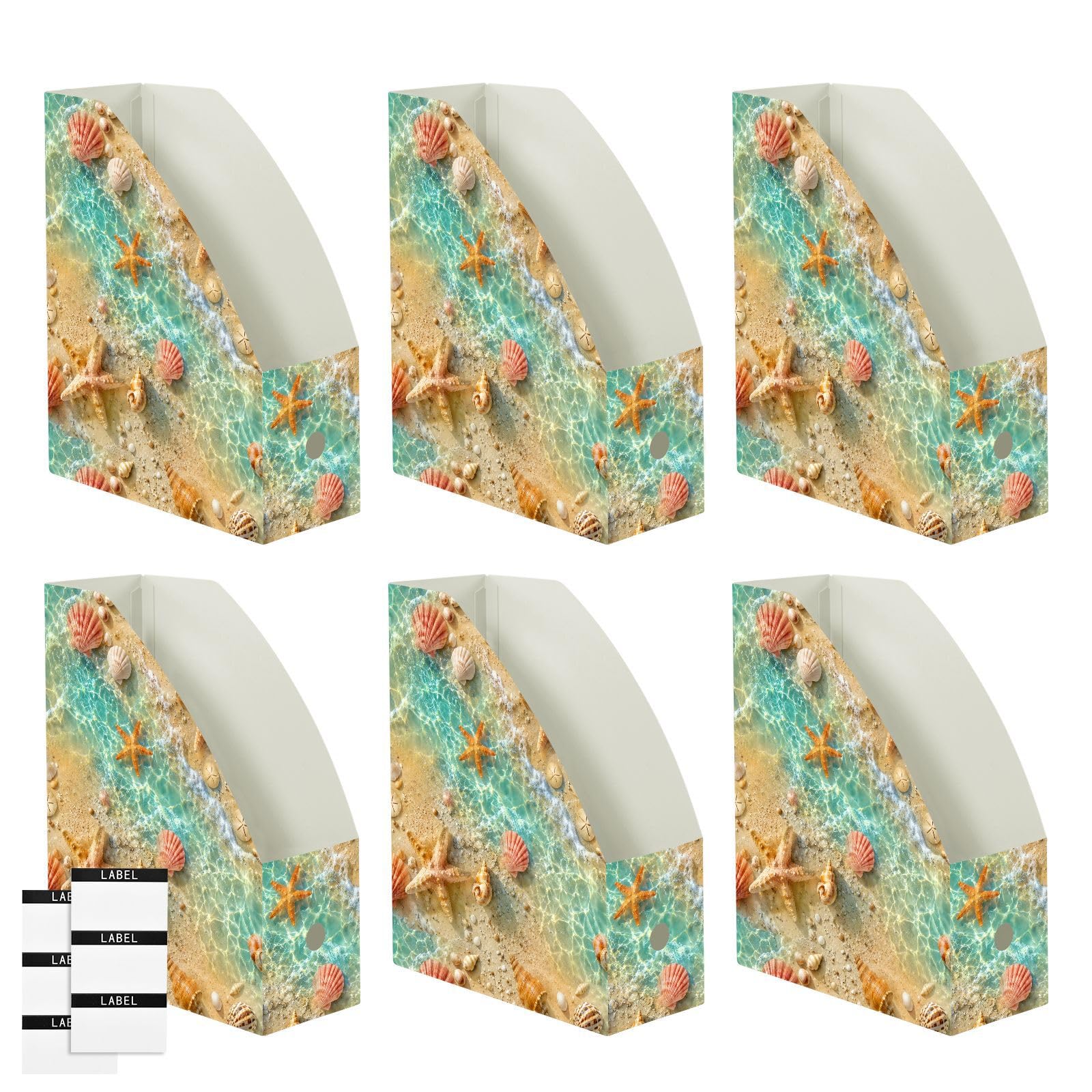 Ładny klasyczny uchwyt na czasopisma Aqua, biuro