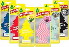 Kit 6 Profumatori Arbre Magique Chewing Gum | Deodoranti Auto E Casa | Durata 45 Giorni - Foto 4