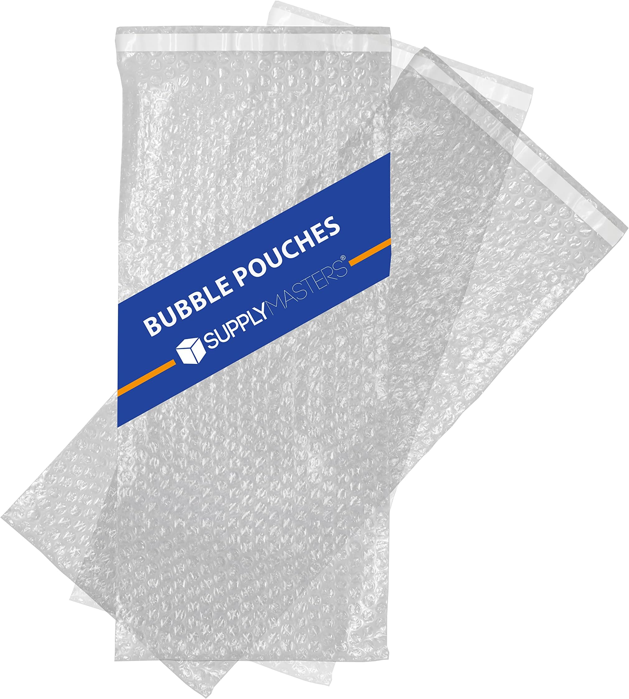 4x7.5 Bubble Out Pouch Bags - 25 Pack, Self Seal Adhesive Clear Cushion Wrap Pouches for Moving, Packing Books, Pictures, Bottles, Glasses, Ornaments, Package Sleeves for Shipping