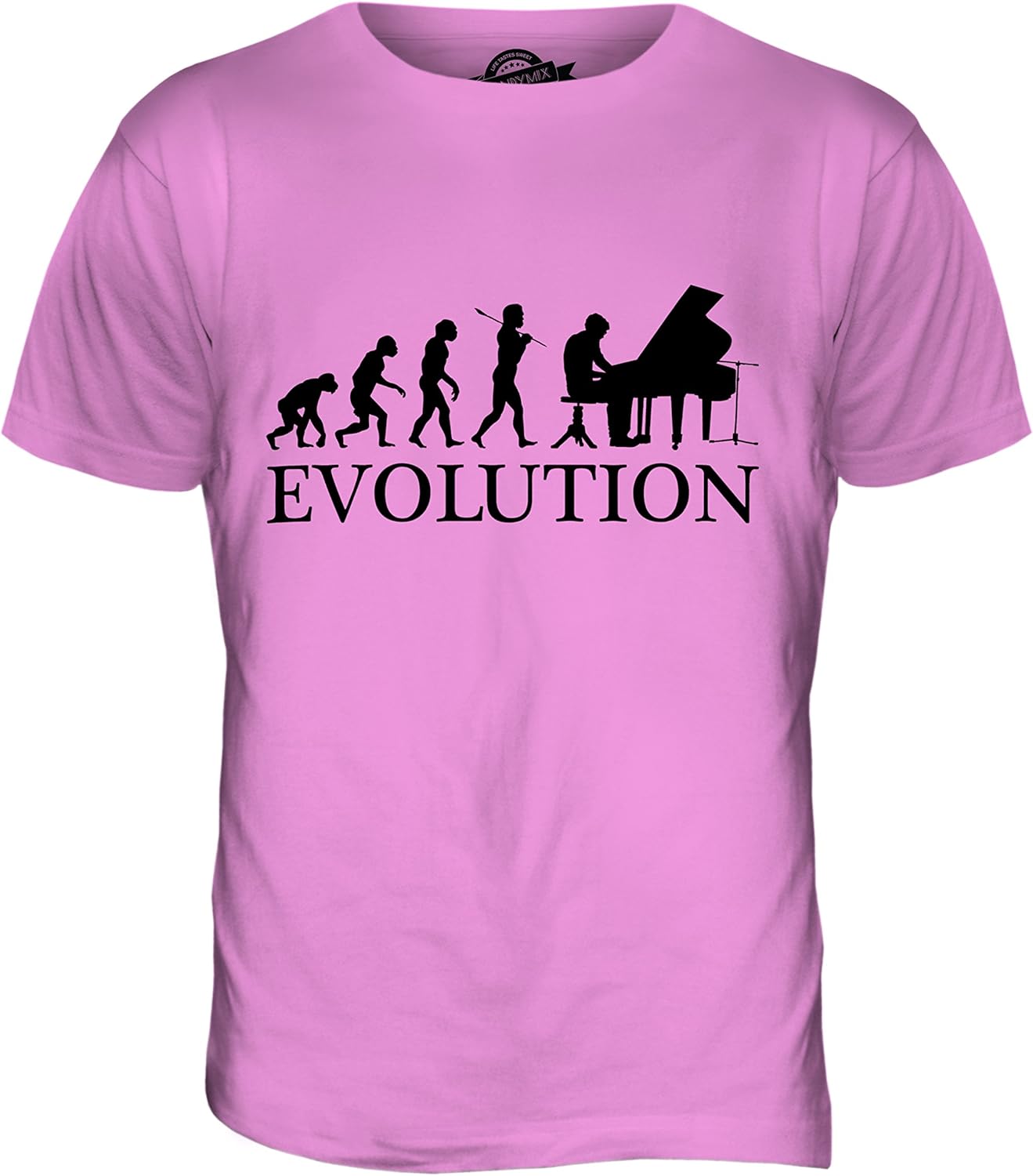 Candymix Piano Human Evolution Women's T-Shirt