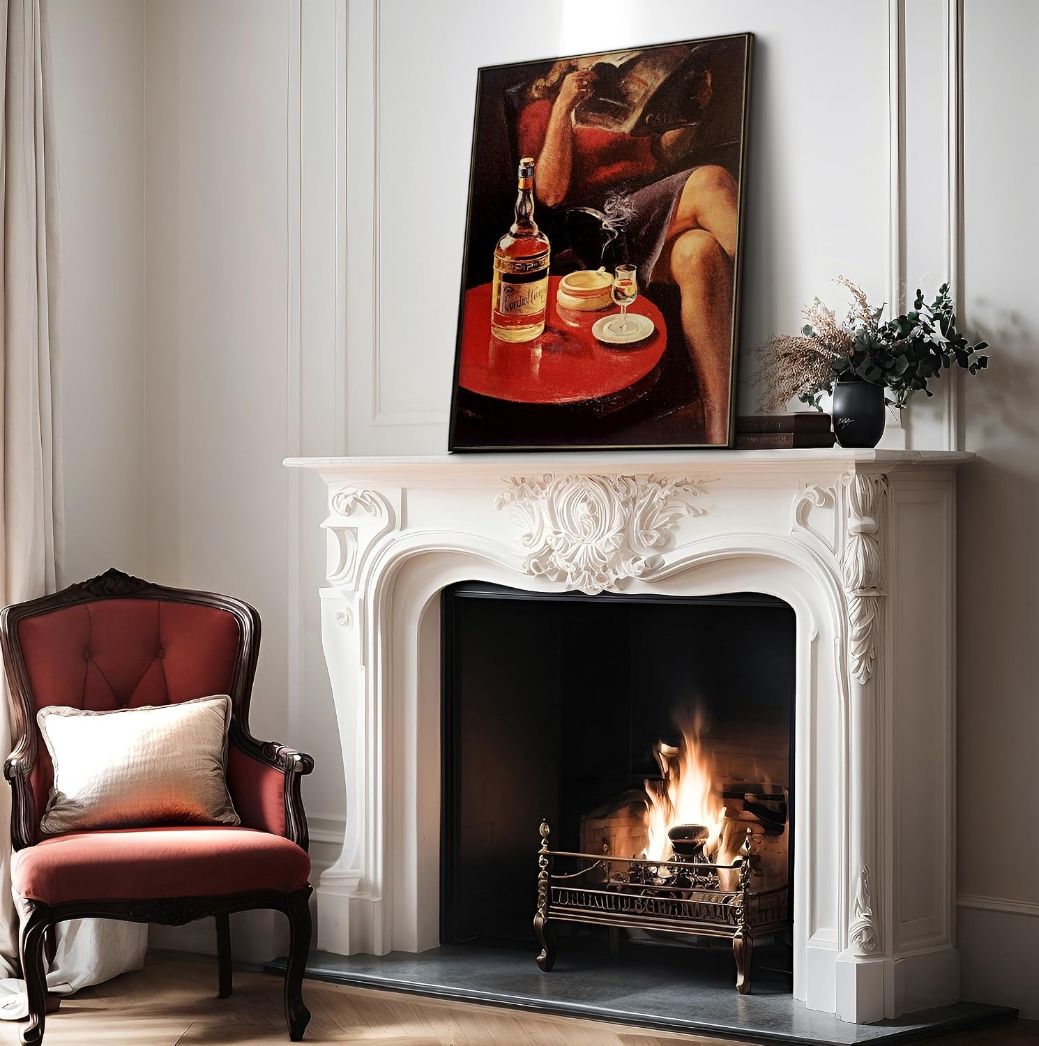 Poster Master Vintage Poster - Retro Italian Liquor Print - Alcohol Art - Chic Gift for Men, Women, Bartender - Perfect Decor for Bar, Man Cave, Kitchen, Restaurant - 8x10 UNFRAMED Wall Art
