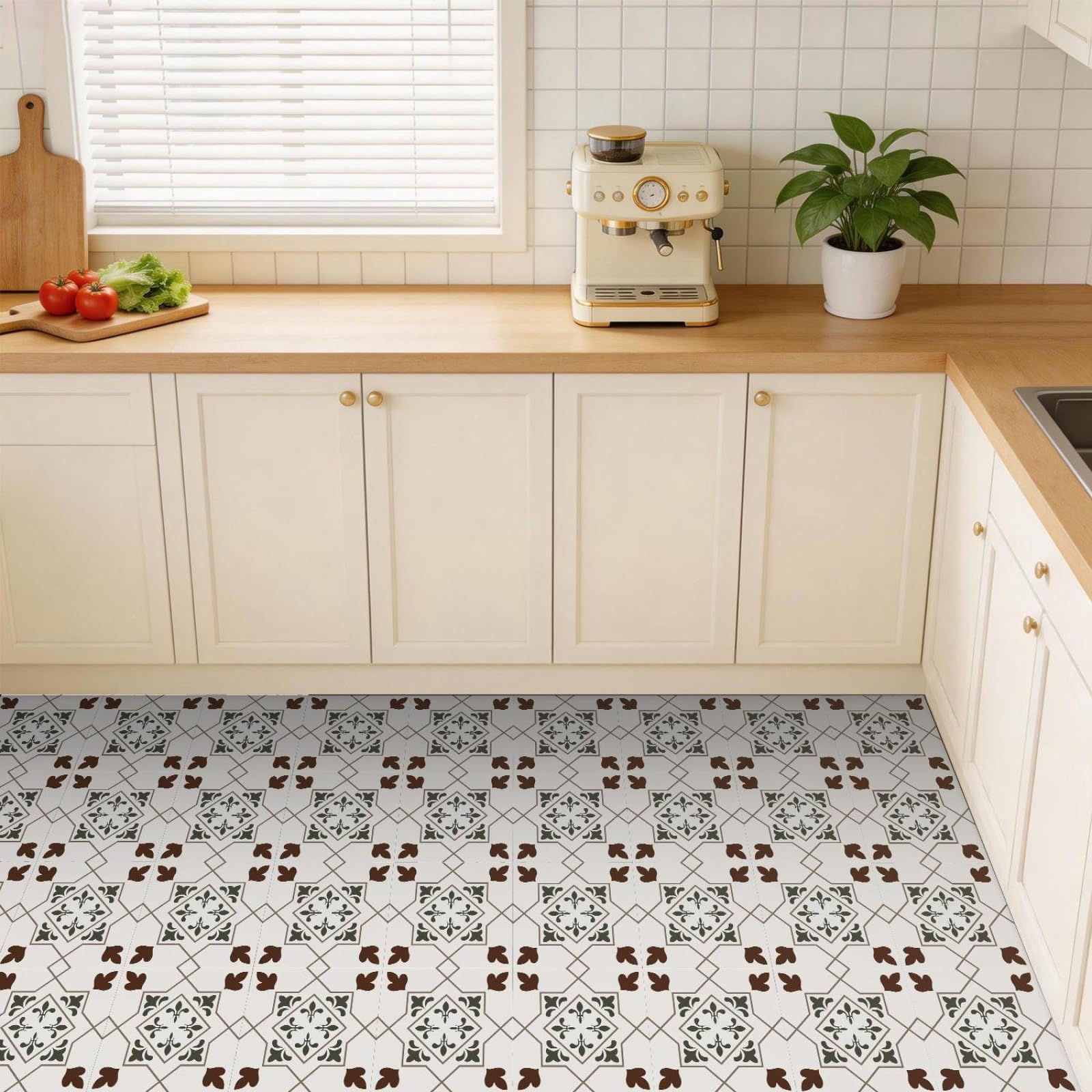 Azulejos Adhesivos Baño Impermeables 30 cm x 30 cm