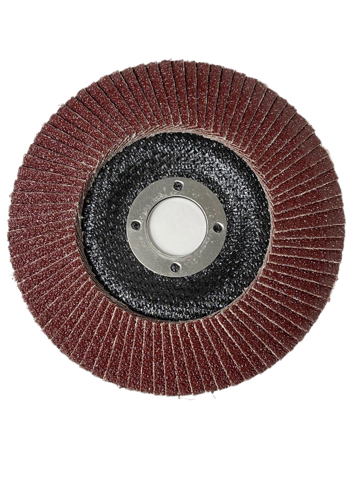 Dischi lamellari 125 conici P60, 50 dischi lamellari marrone