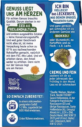 Sauce Hollandaise - 250 ml - Thomy - Germany