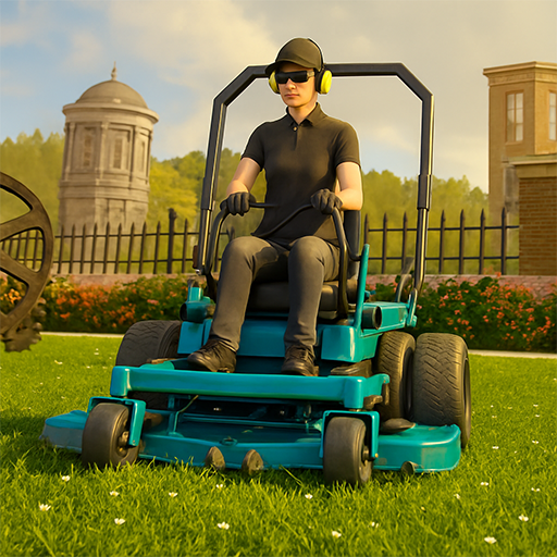 Lawn Mowing Simulator & Grass Cutting ASMR Game