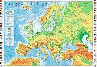 لعبة بازل شكل خريطة اوروبا من تريفل - 1000 قطعة، جميع الاعمار