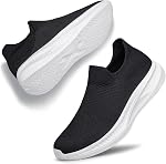 Mens Slip On Shoes Lightweight Walking Shoes Athletic Running Gym Sneakers