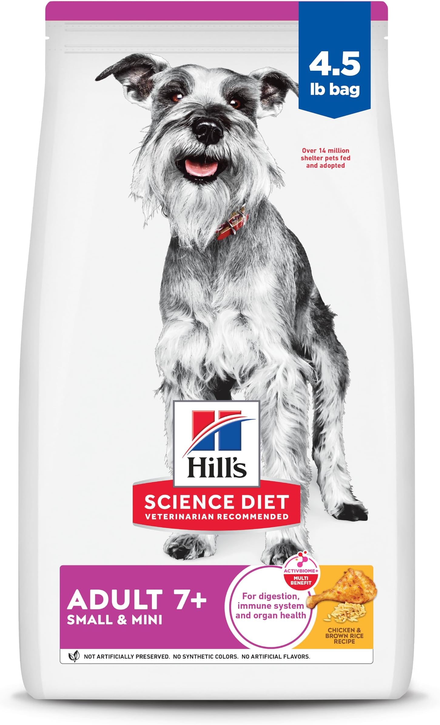Hill's Science Diet Senior Dog Food, Adult 7+ Small & Toy Br