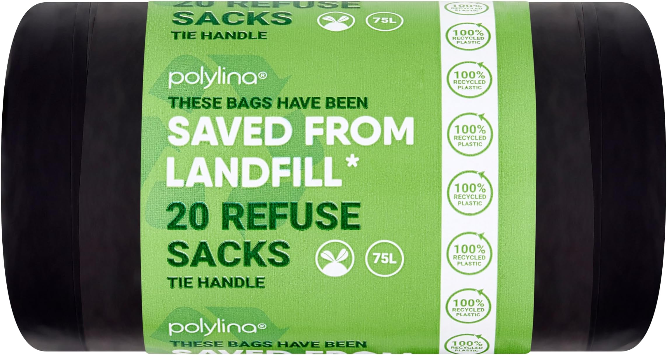 75 Litre Tie Handle Refuse Sacks