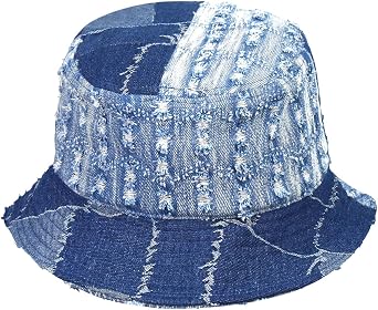 Kangol Denim Mashup Bucket Fishing Hat Women/Men -