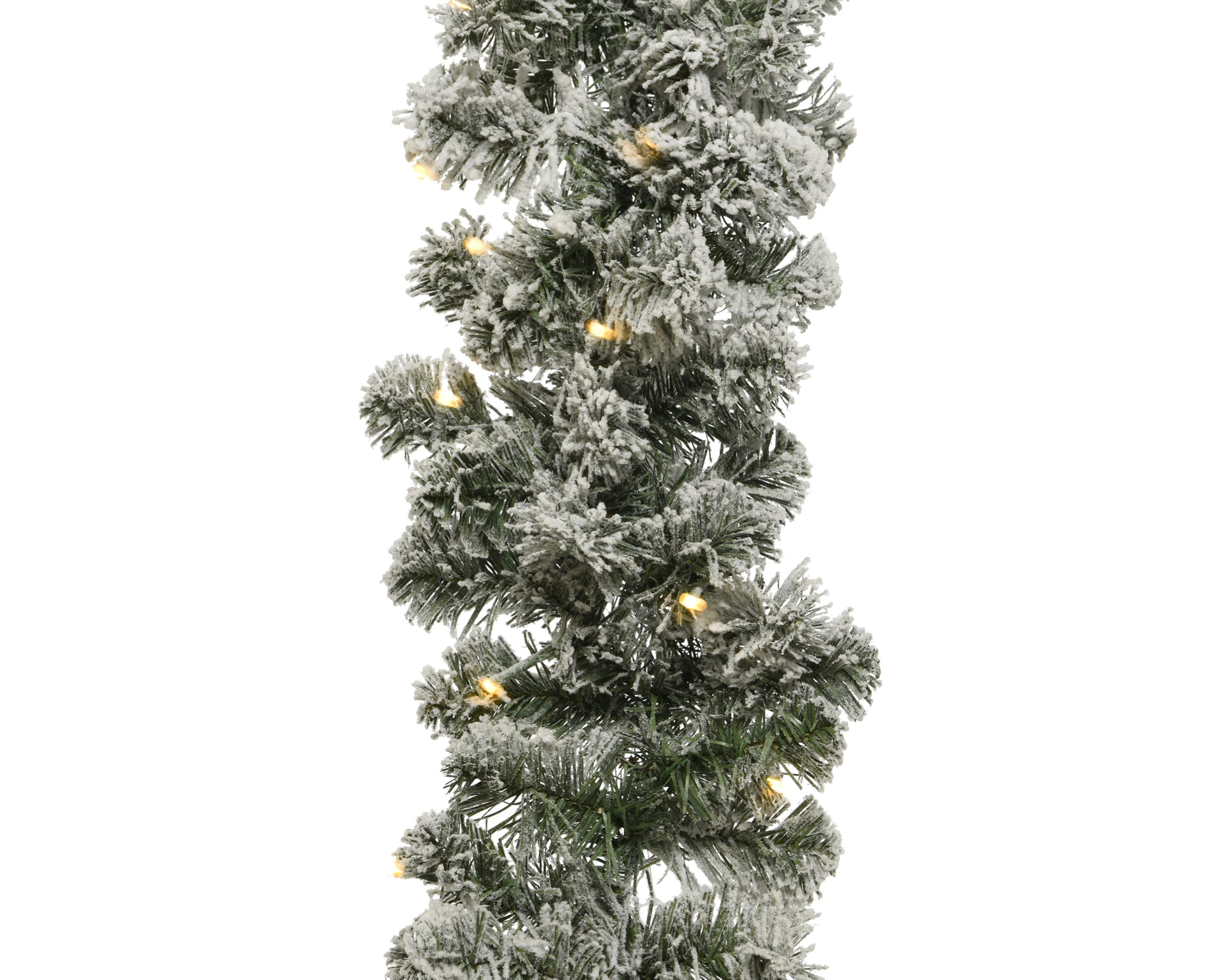 Guirlande de Noël lumineuse pour illuminer votre terrasse et salon cet hiver