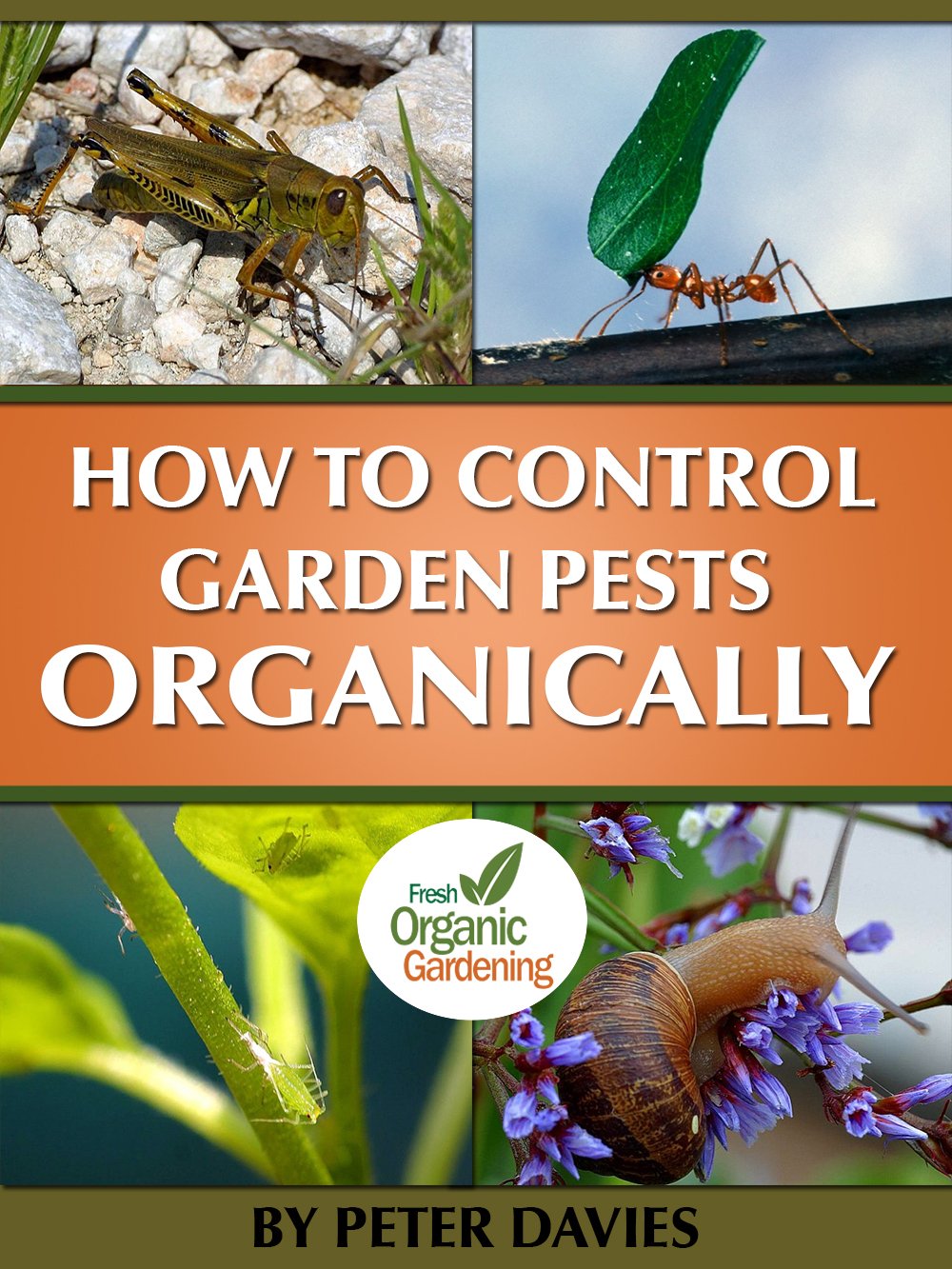 How To Control Garden Pests Organically , Davies, Peter