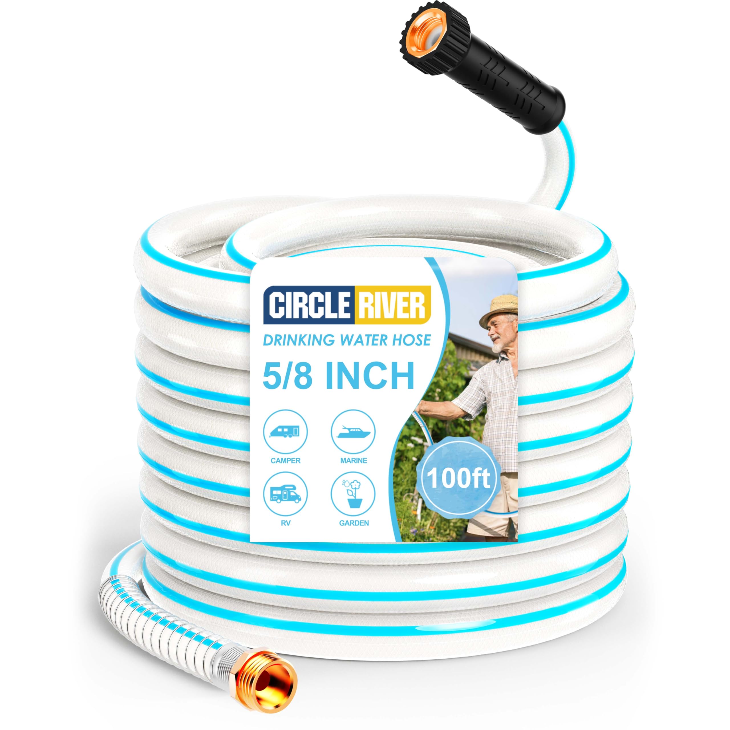 RV Water Hose 100FT RV Drinking Water Hose