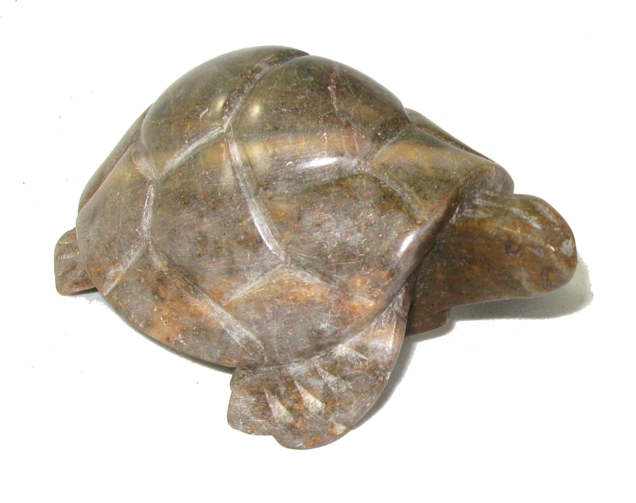 The Friendly Trading Co Grey Turtle Sculpture In Serpentine Stone By Shona People Of Zimbabwe 12 Cm