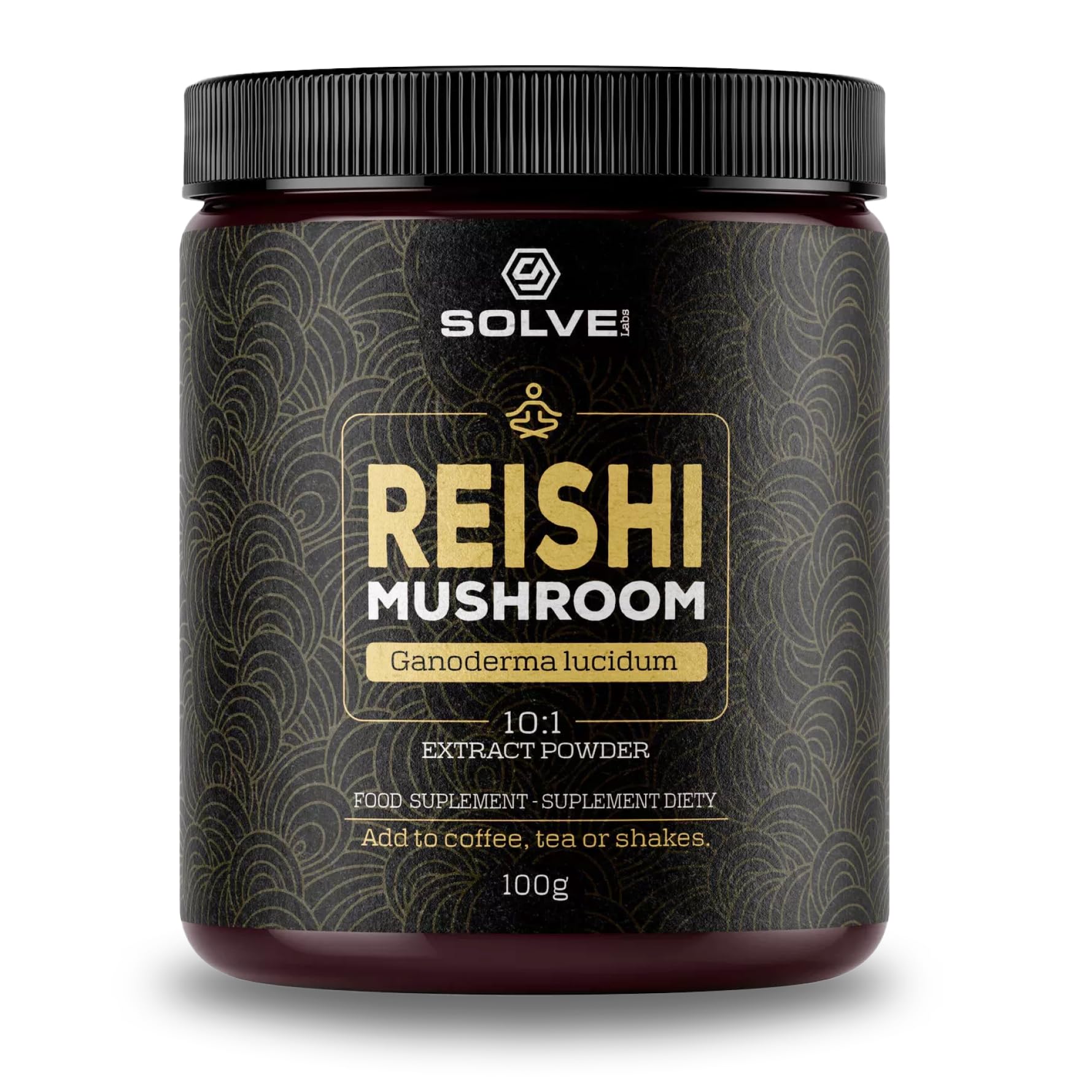 ● Premium Reishi Mushroom Extract Powder ● 51% Beta-D-Glucans ● 10:1 Concentrate ● No Fillers & Additives ● 100g ● 3 Months Supply