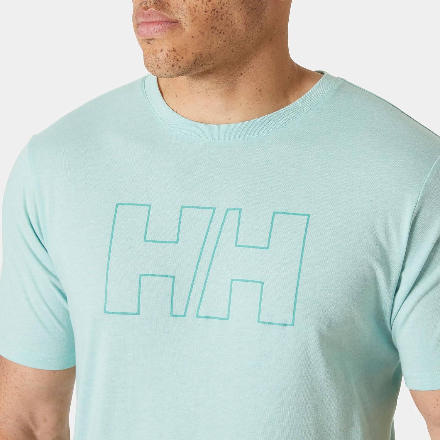 Helly Hansen HH Tech Logo T-Shirt for Men - Comfortable, Moisture-Wicking Shirt for Outdoor Activities, Casual Wear