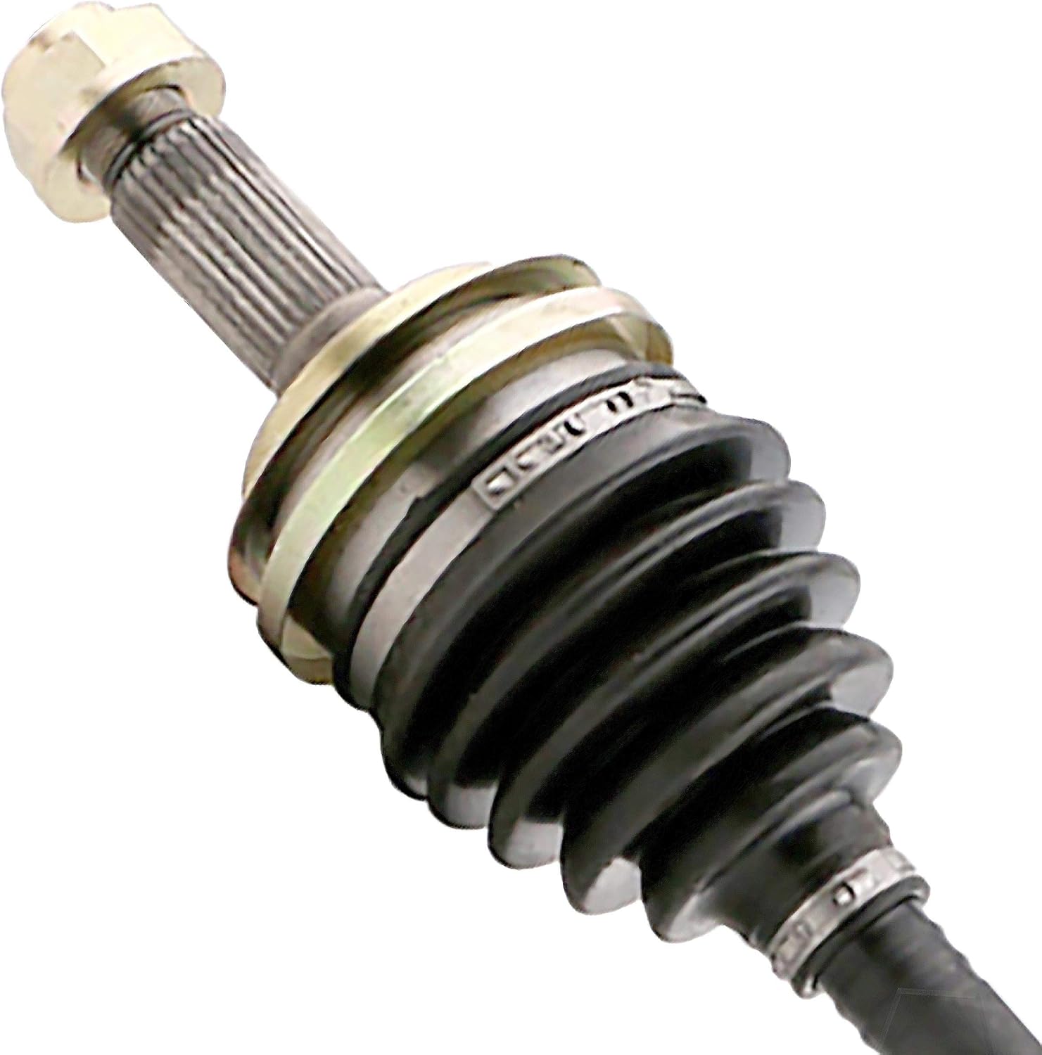 APDTY 143611 CV Axle Shaft With Inner & Outer CV Boots & Joints Fits Rear Left