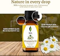 Vista 7 de Aceite esencial de manzanilla SVA – 1/3 Fl Oz – 100% aceite de manzanilla natural - para difusor, cuidado del cabello, cara, cuidado de la piel