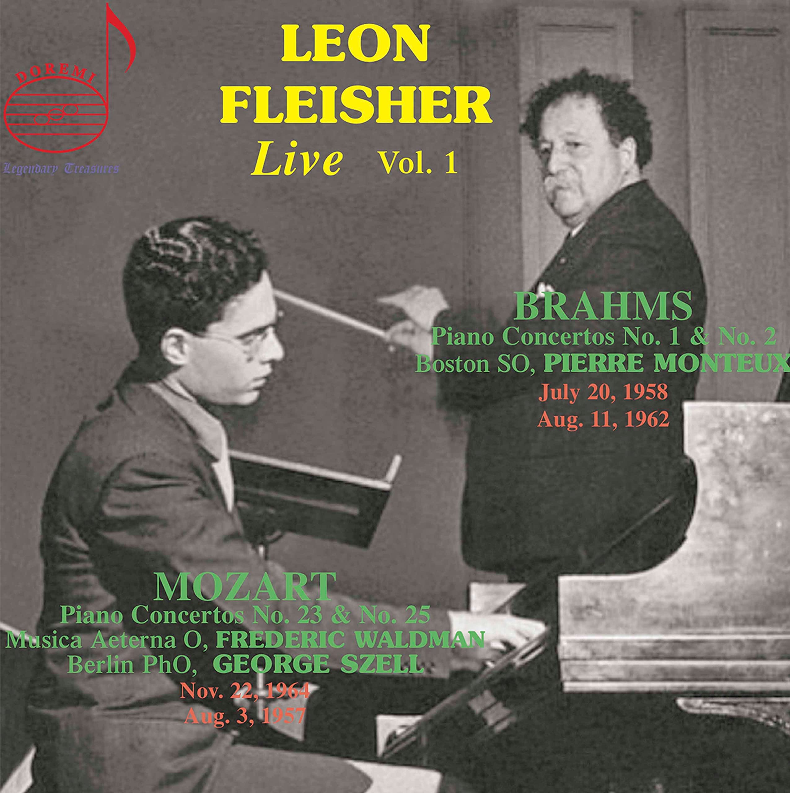 Johannes Brahms: Piano Concerto No.1 & 2, Wolfgang Amadeus Mozart: Piano Concerto No.23 & No.25