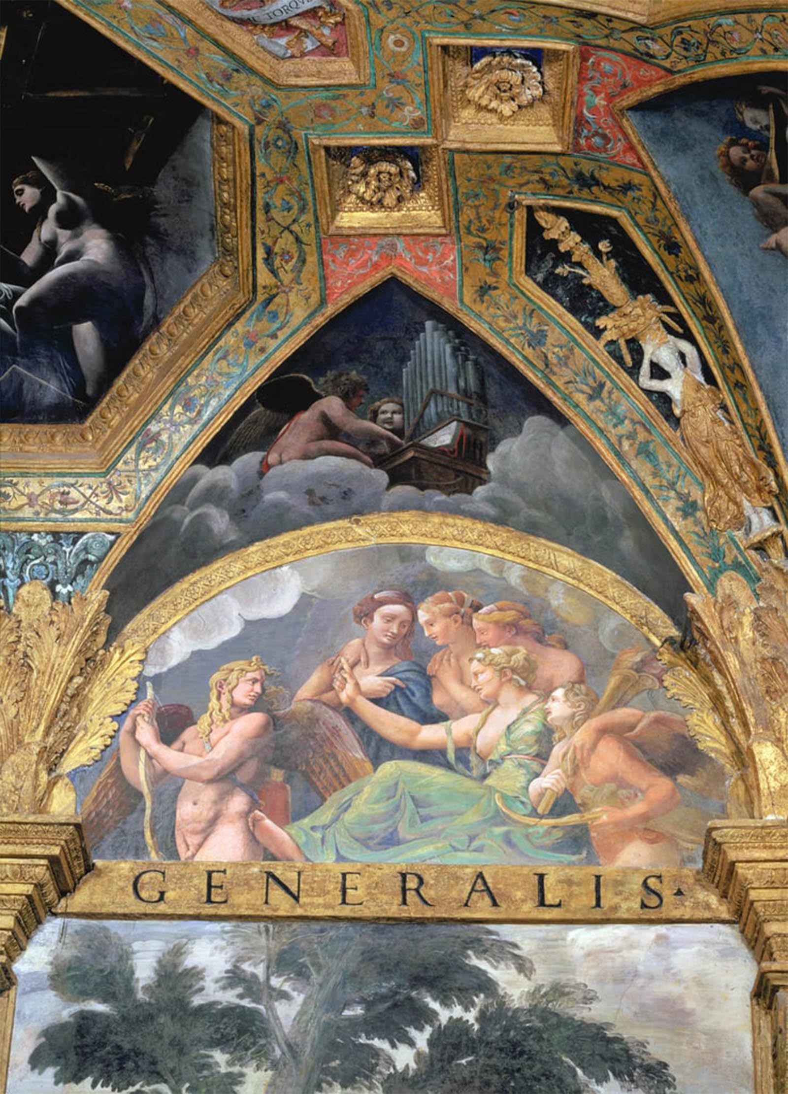 POSTERIIk Famous Animal Posters Vintage Picture Cupid with Venus and Whom She Is Sending to Capture Psyche by Giulio Romano Modern Wall Decor for Home Decor 60x90cm